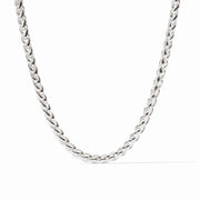 Julie Vos Cobblestone Link Necklace-Silver
