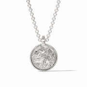 Julie Vos Coin Pendant-Silver