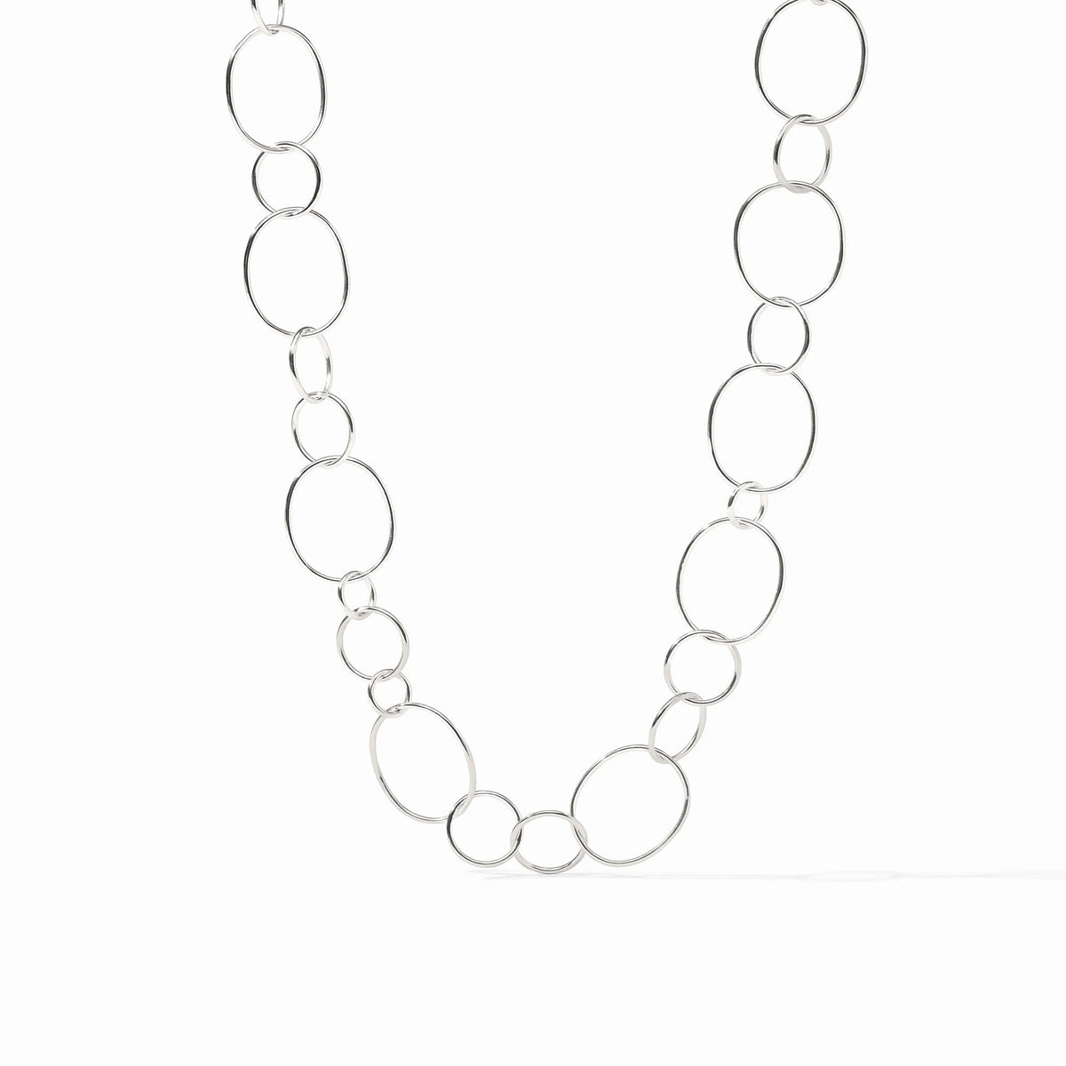 Julie Vos Colette Smooth Necklace-Silver