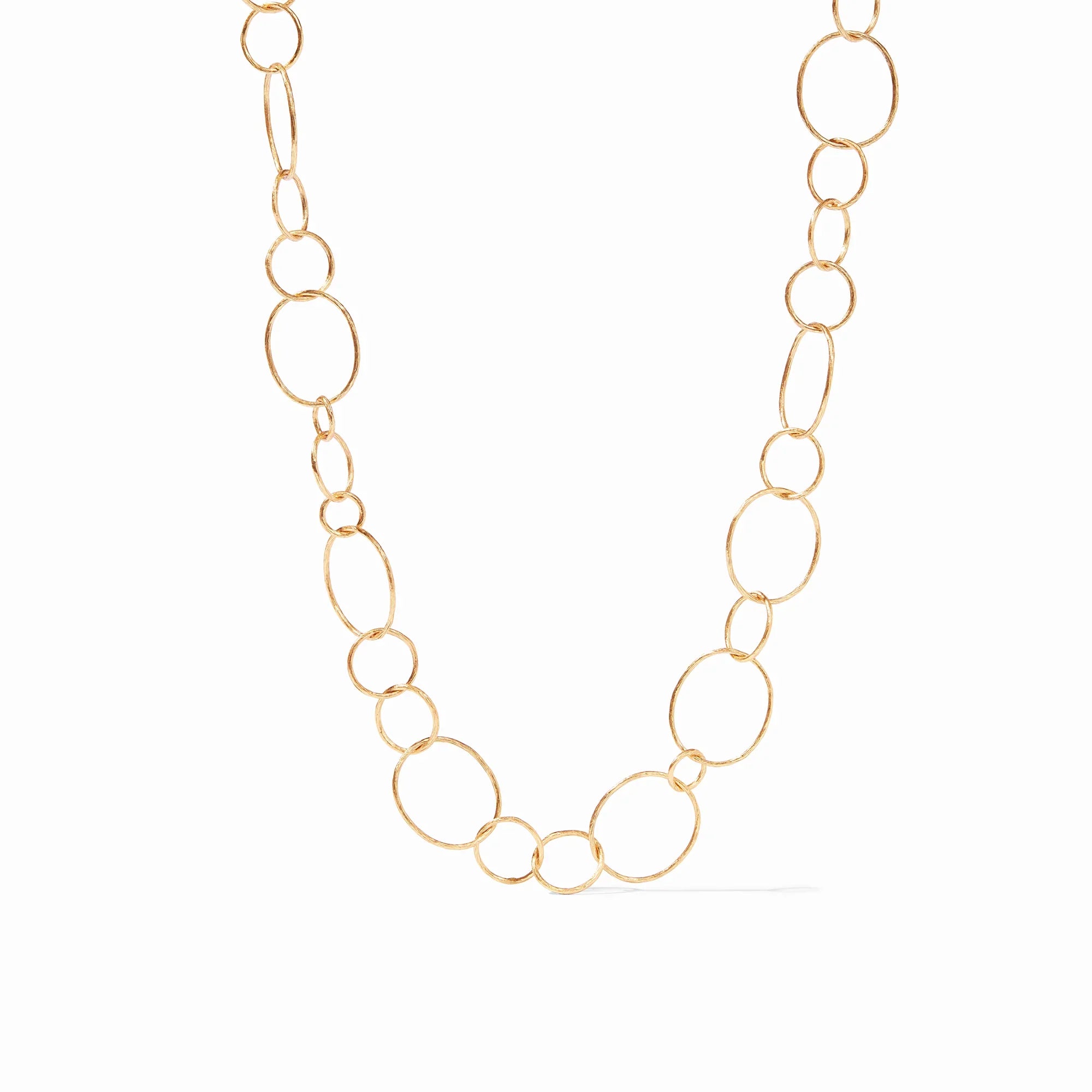 Colette Textured Necklace -Gold