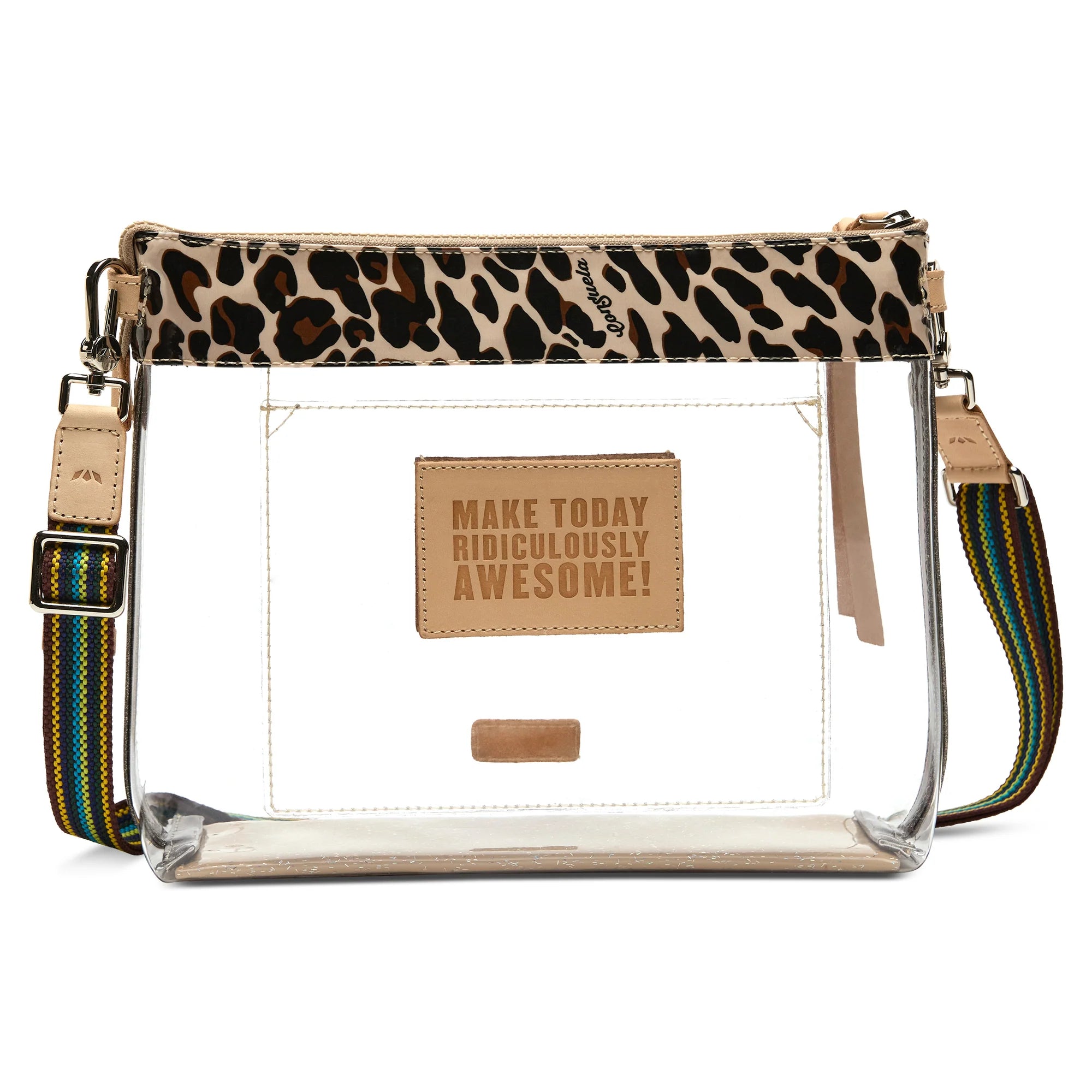 Consuela Downtown Crossbody -Clear Mona