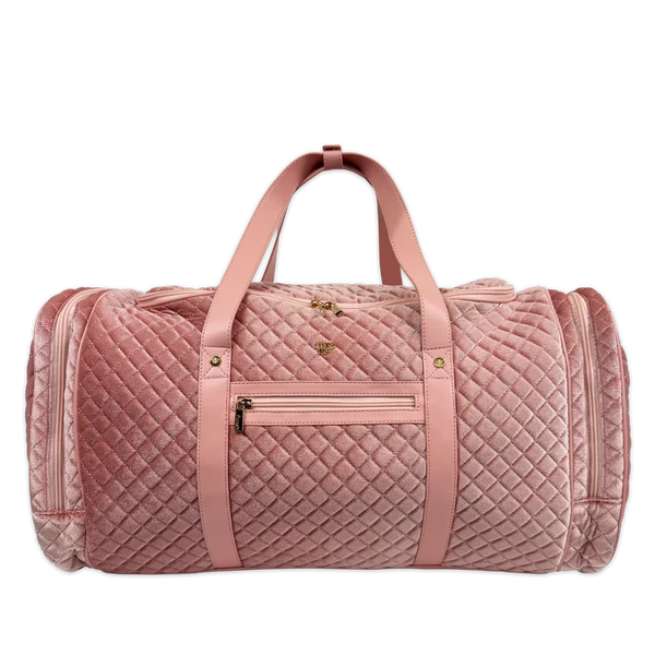 PurseN Signature VIP Duffel -Blush Velvet