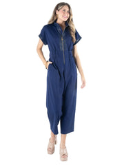 Emily McCarthy Poppy Jumpsuit -Navy