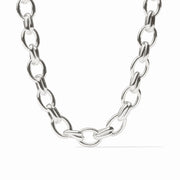 Julie Vos Essex Link Necklace-Silver