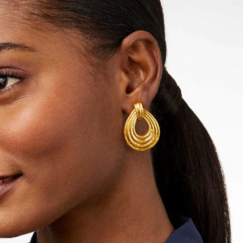 Havana Doorknocker Earrings