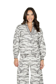 Emily McCarthy Lolli Sweater-Wild Marble