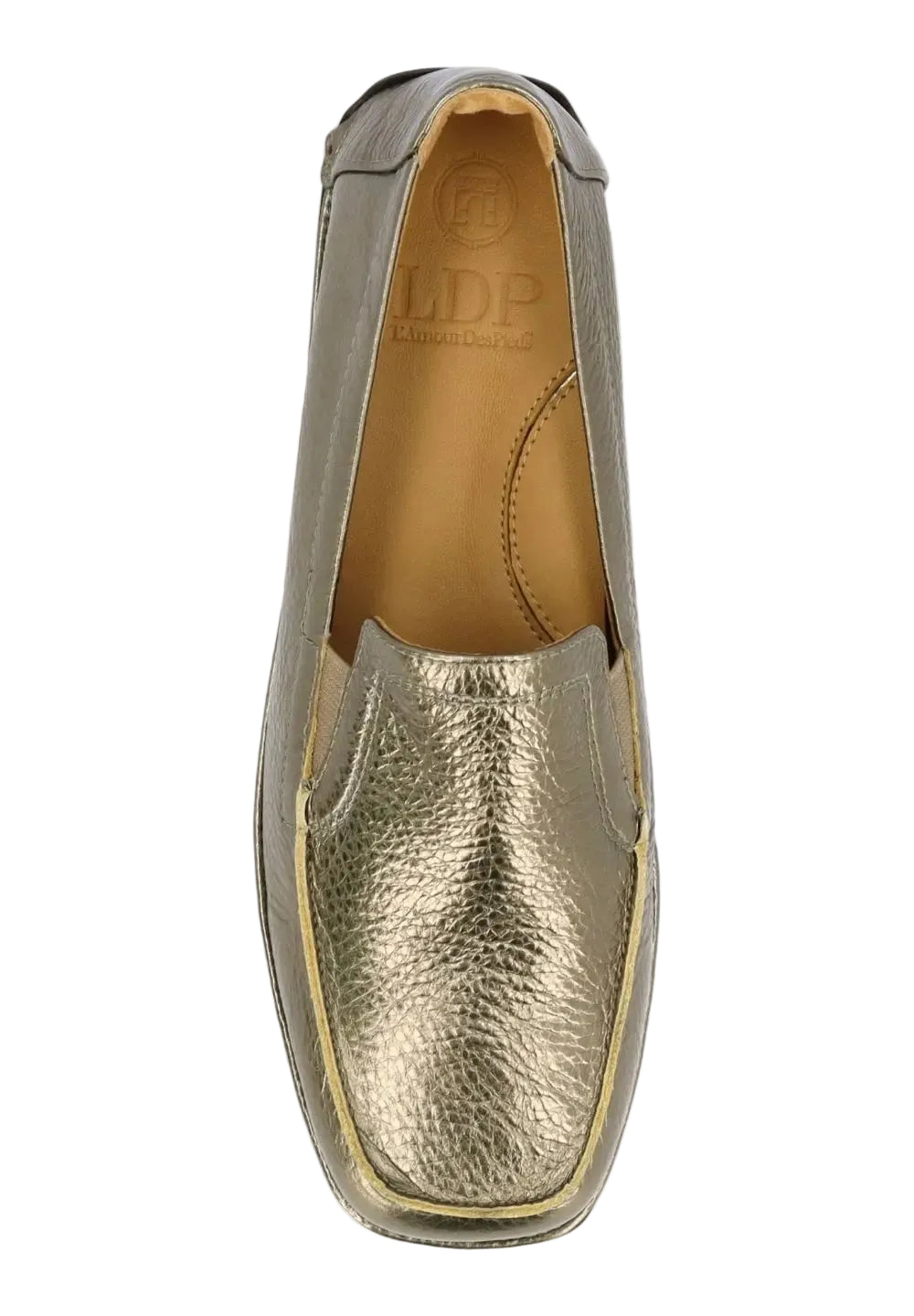 L'Amour Des Pieds Falira Driver Flats-Hematite Metallic
