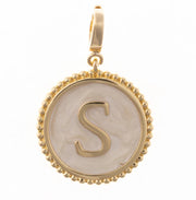 Madison Initial Charm "S"