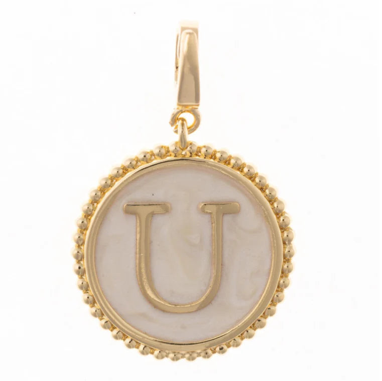 Madison Initial Charm "U"