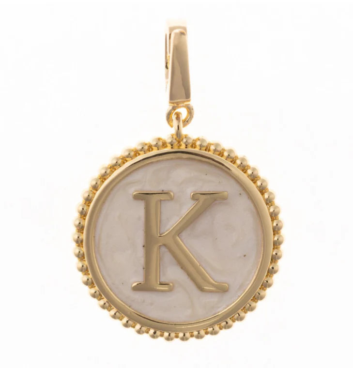 Madison Initial Charm "K"