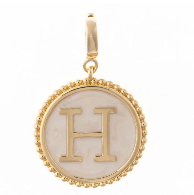 Madison Initial Charm "H"