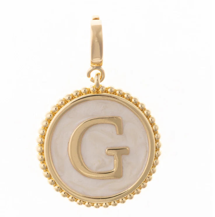 Madison Initial Charm "G"