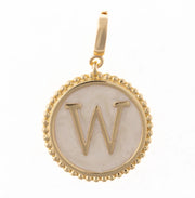 Madison Initial Charm "W"