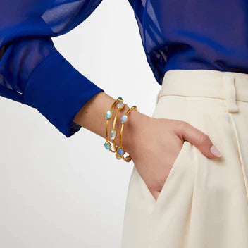 Ivy Stone Bangle Bracelet