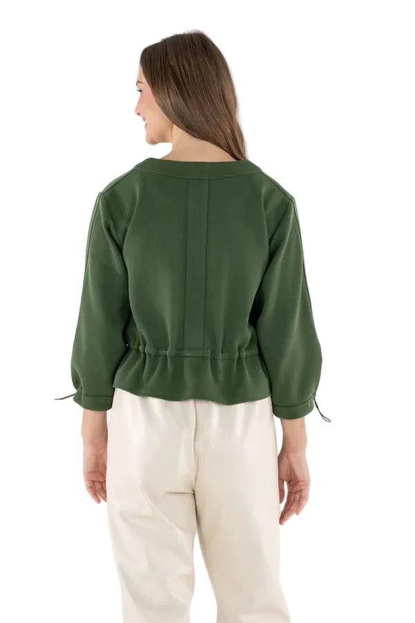 Emily McCarthy Winnie Bomber Jacket -Black Forest