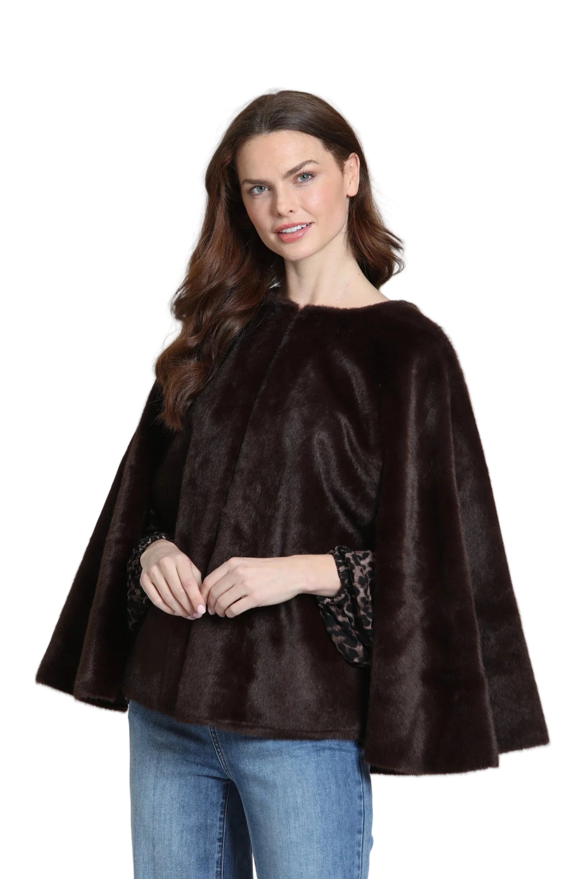 APNY The Chocolate Dream Wrap-Reversible Chocolate Brown