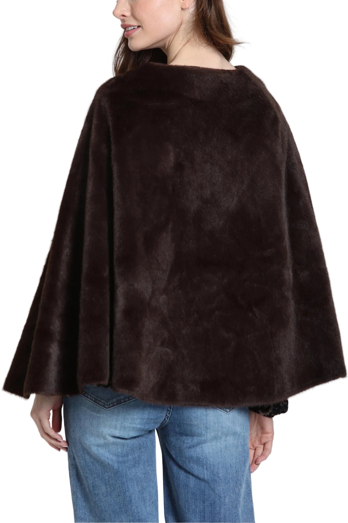 APNY The Chocolate Dream Wrap-Reversible Chocolate Brown