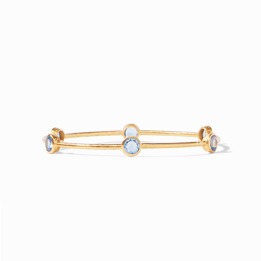Milano Bangle - Chalcedony Blue