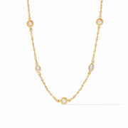 Monaco Delicate Station Necklace -Gold