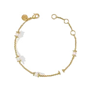 Julie Vos Hydra Delicate Bracelet -Gold/Pearl (OS)