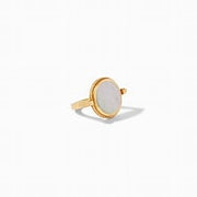 Julie Vos Coin Revolving Ring -Pearl/Gold (size 7)
