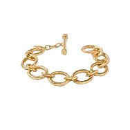 Julie Vos Catalina Demi Link Bracelet-Gold (OS)