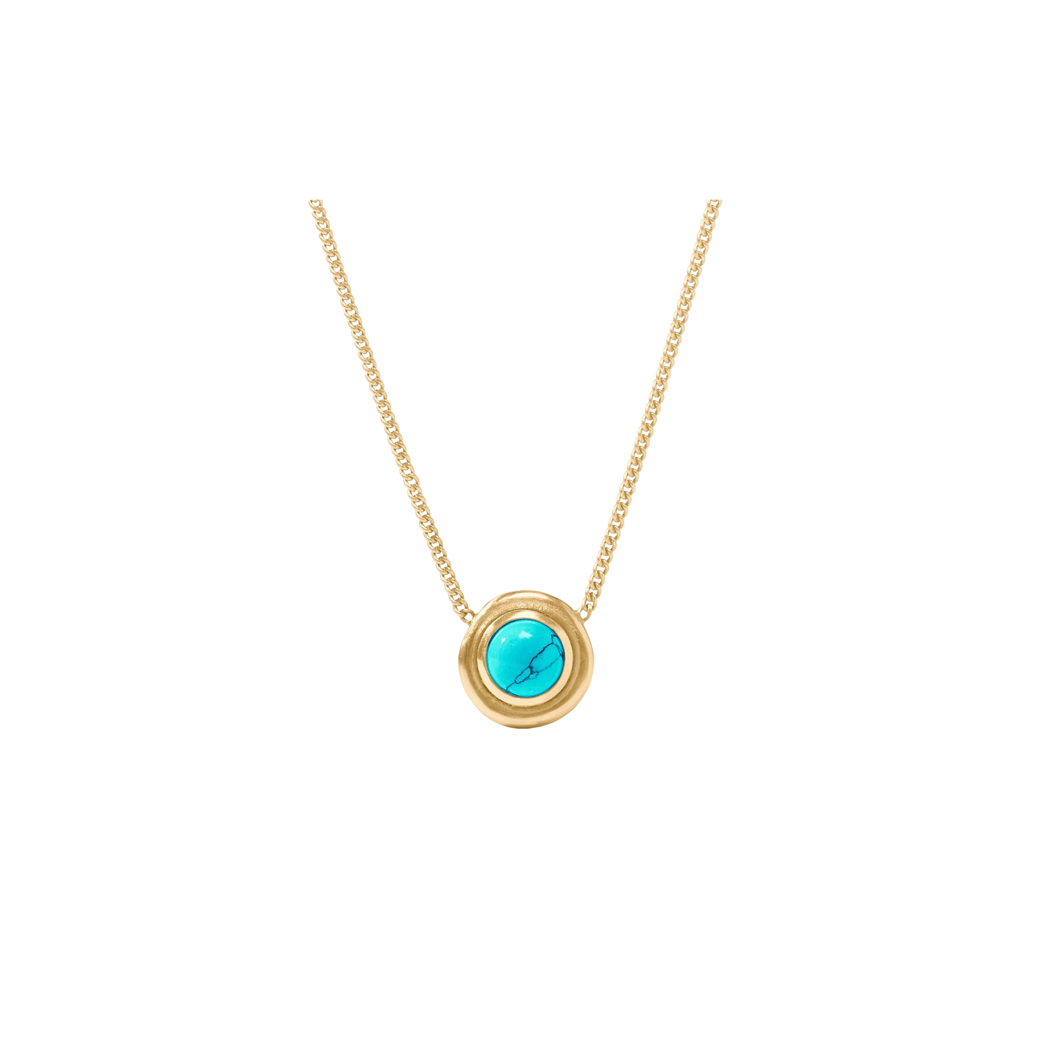 Wave Stone Delicate Necklace