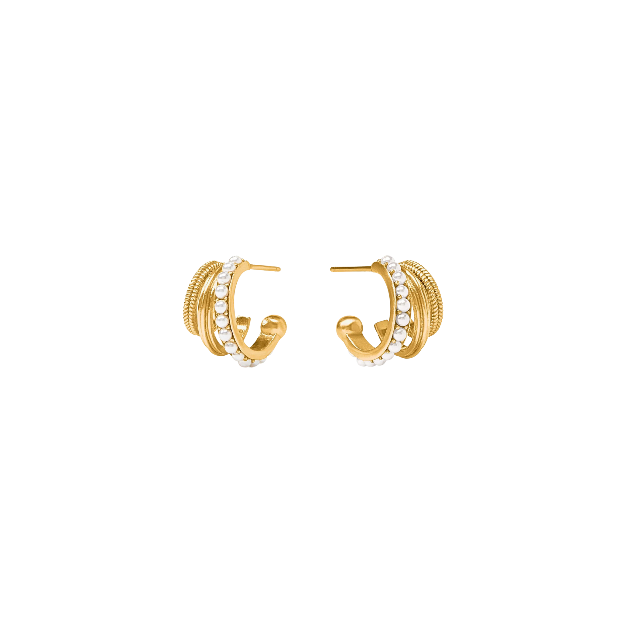Hydra Triple Hoop Earring