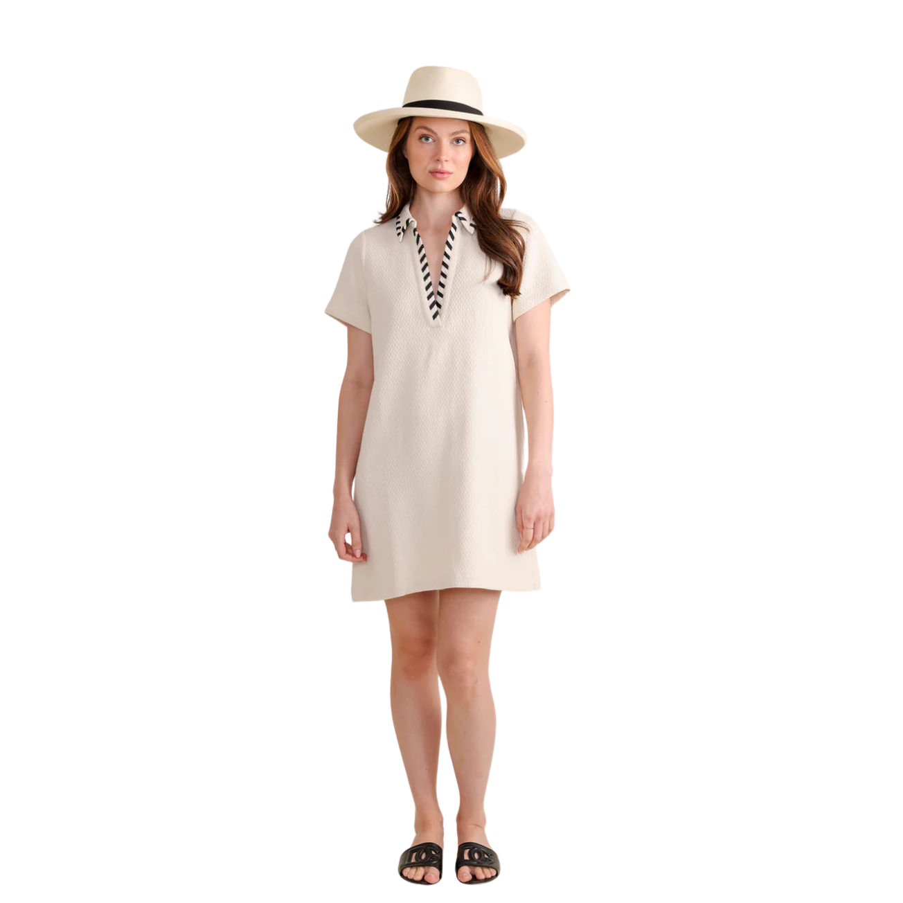 S'Edge Apparel Hartford Dress -Ivory