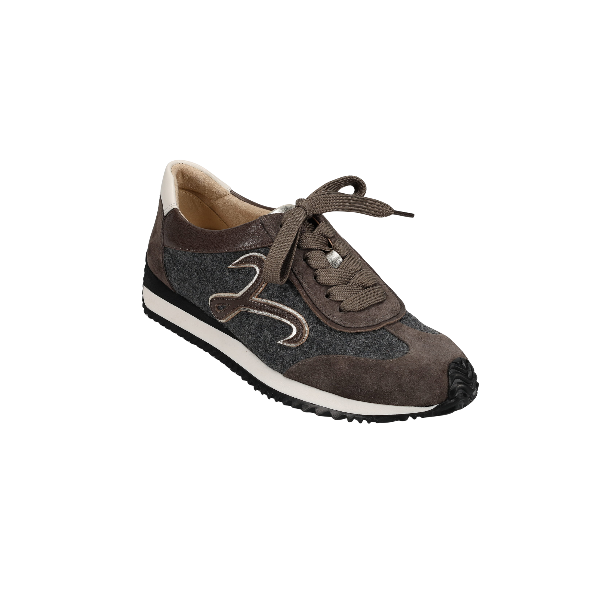 Qalan Sneaker -Grey Suede