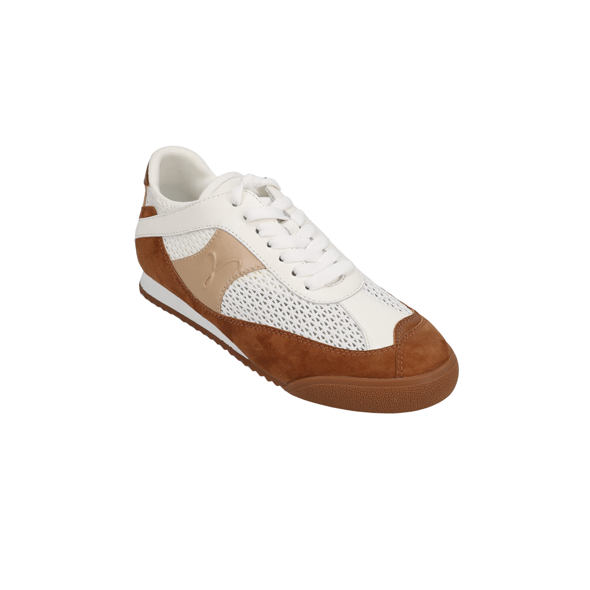 Jasmin Sneaker-Cuoio Suede