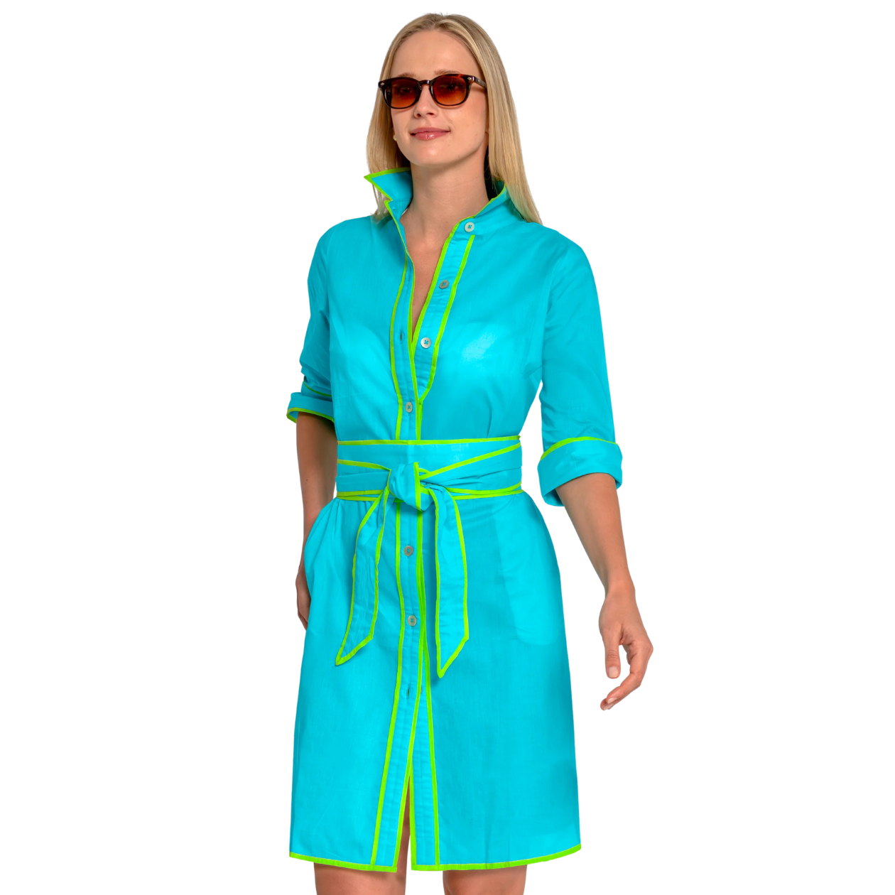 Shirt Tails Dress (Short-Cotton)