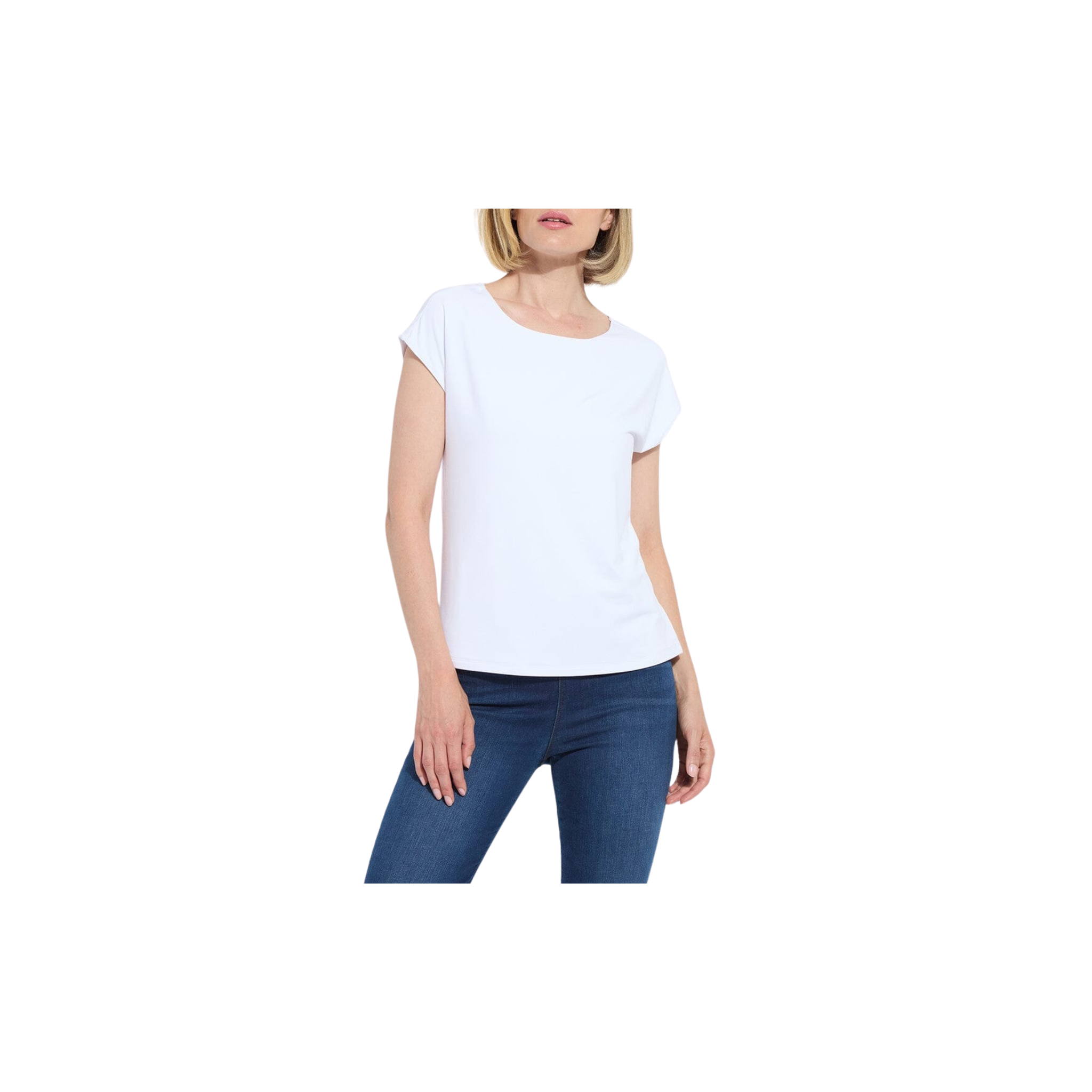 Lysséntials Top-White