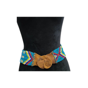Beaded Belt -Turquoise