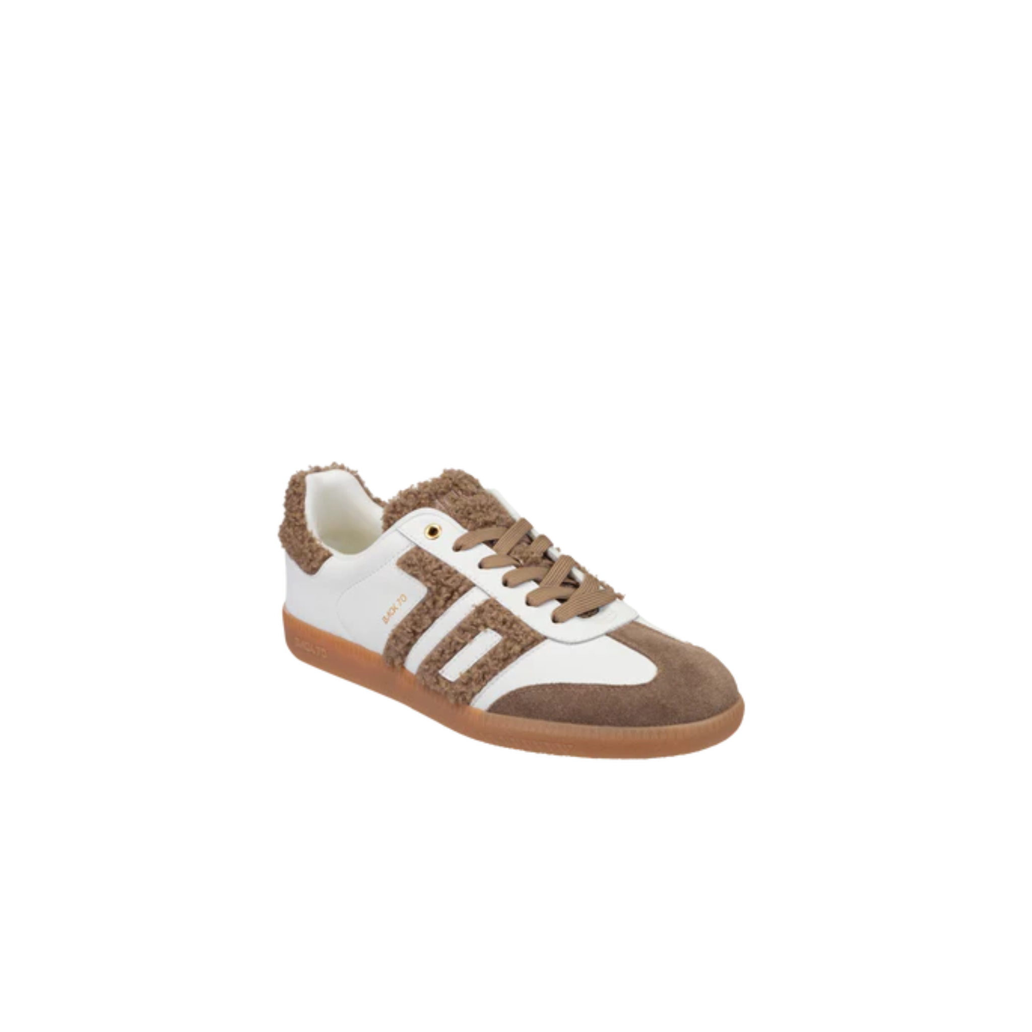 Cloud Sneaker-White/Brown