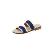 Majorca Sandal-Navy Jute