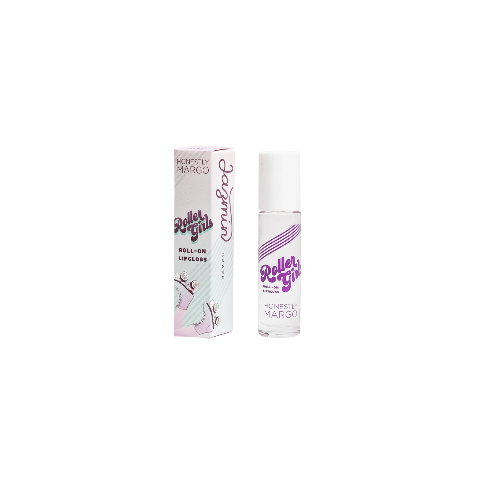 Roller Girls Roll-on Lip Gloss-Grape Jazmin