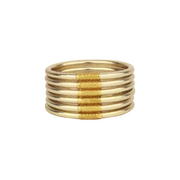 Budhagirl Etoile All Weather Bangles Serenity Prayer (Set of 6) Small
