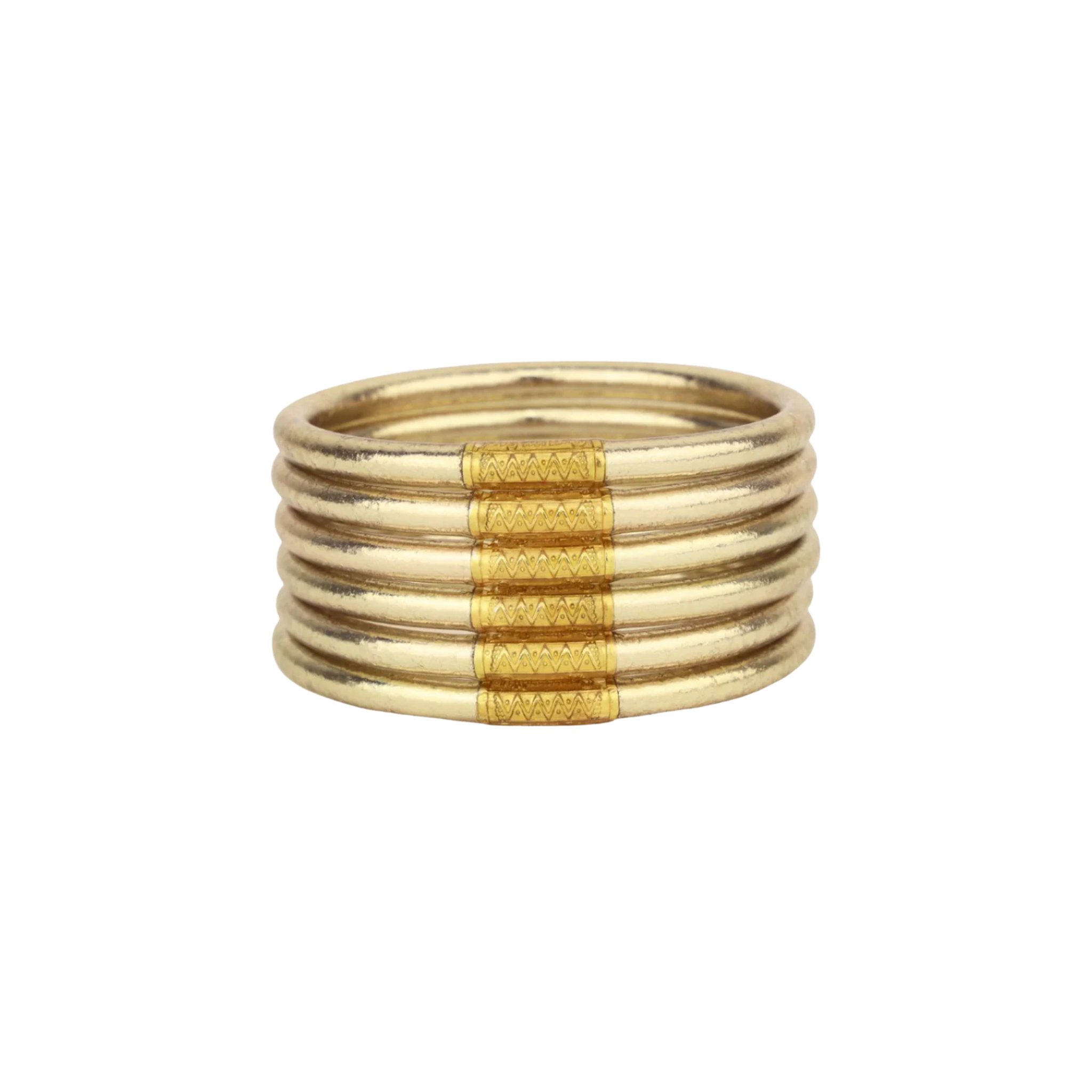 Budhagirl Etoile All Weather Bangles Serenity Prayer (Set of 6) Medium