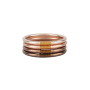 Budhagirl Fawn All Weather Bangles Serenity Prayer (Set of 4) Medium