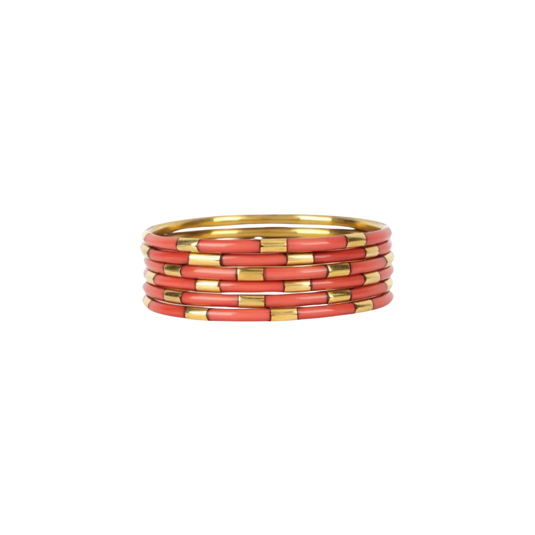 Budhagirl Caramel Veda Bangles (Set of 6)