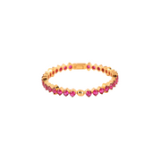 Budhagirl Ruby Corundum Etoile Bangle