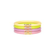 Budhagirl Bloom All Weather Bangles (set of 4) Medium
