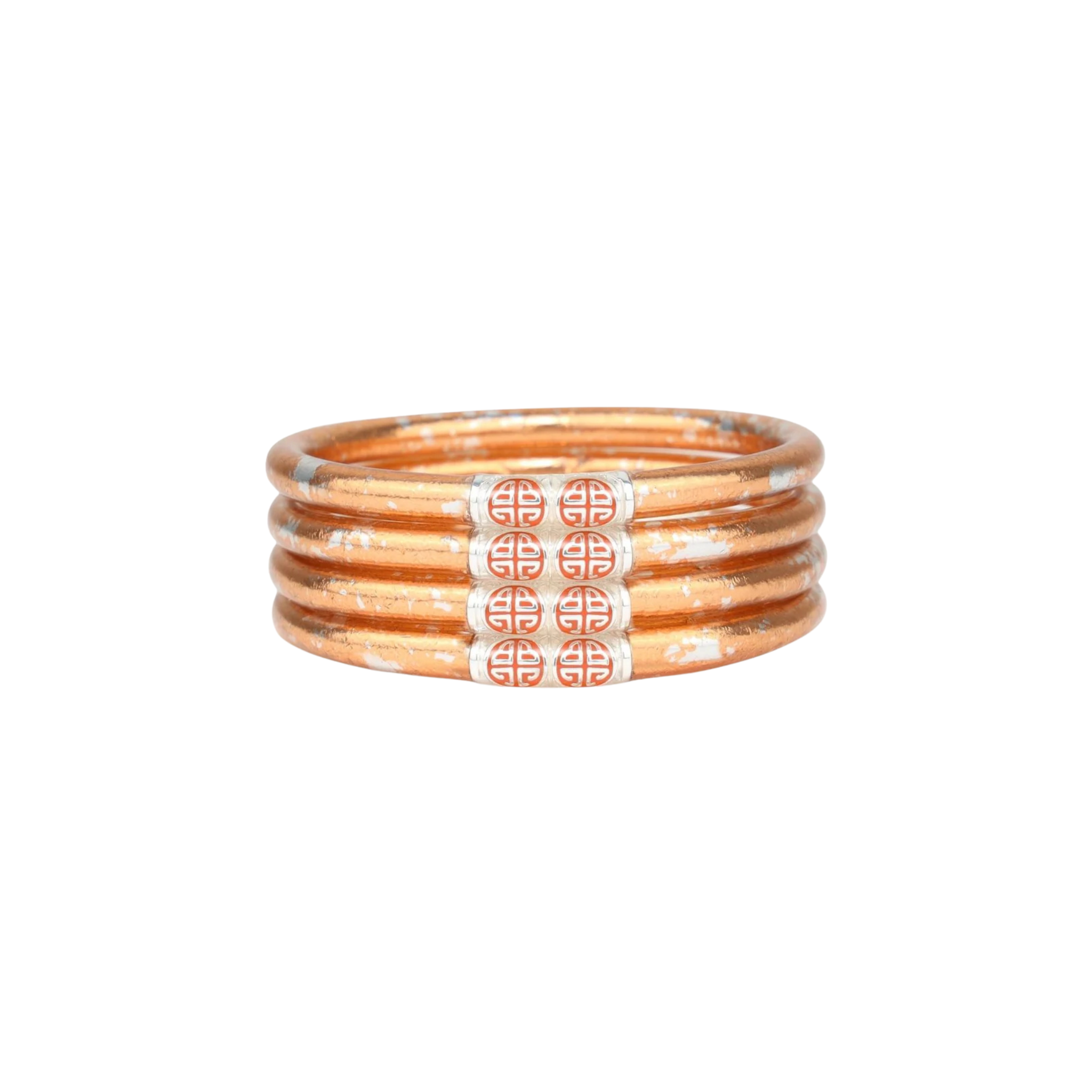 Budhagirl KOI Peche All Weather Bangles (Set of 4) Medium