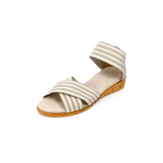 Peachtree Cork Wedge Sandal -Prosecco