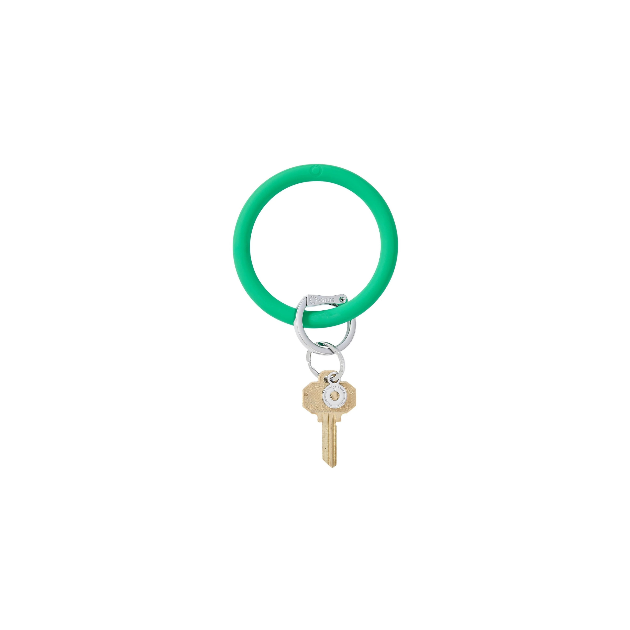 Silicone Big O Key Ring-Shamrock