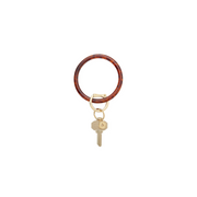 Resin Big O Key Ring -Tortoise