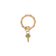 Silicone Big O Key Ring -Gold Rush Bamboo