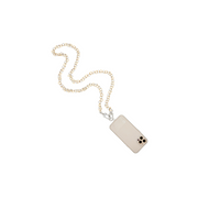 Phone Crossbody - Mixed Metal Heart Crossbody Chain