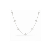 Canterbury Delicate Station Necklace-Silver
